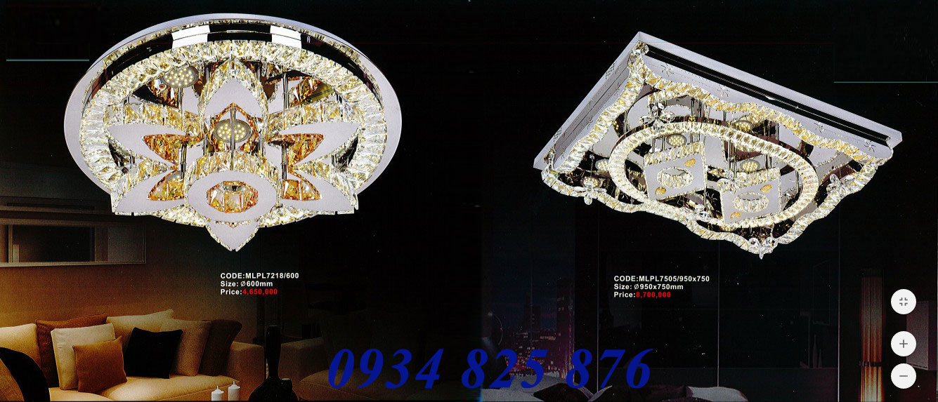 Đèn Mâm Pha Lê Trang Trí Trần-TL7301